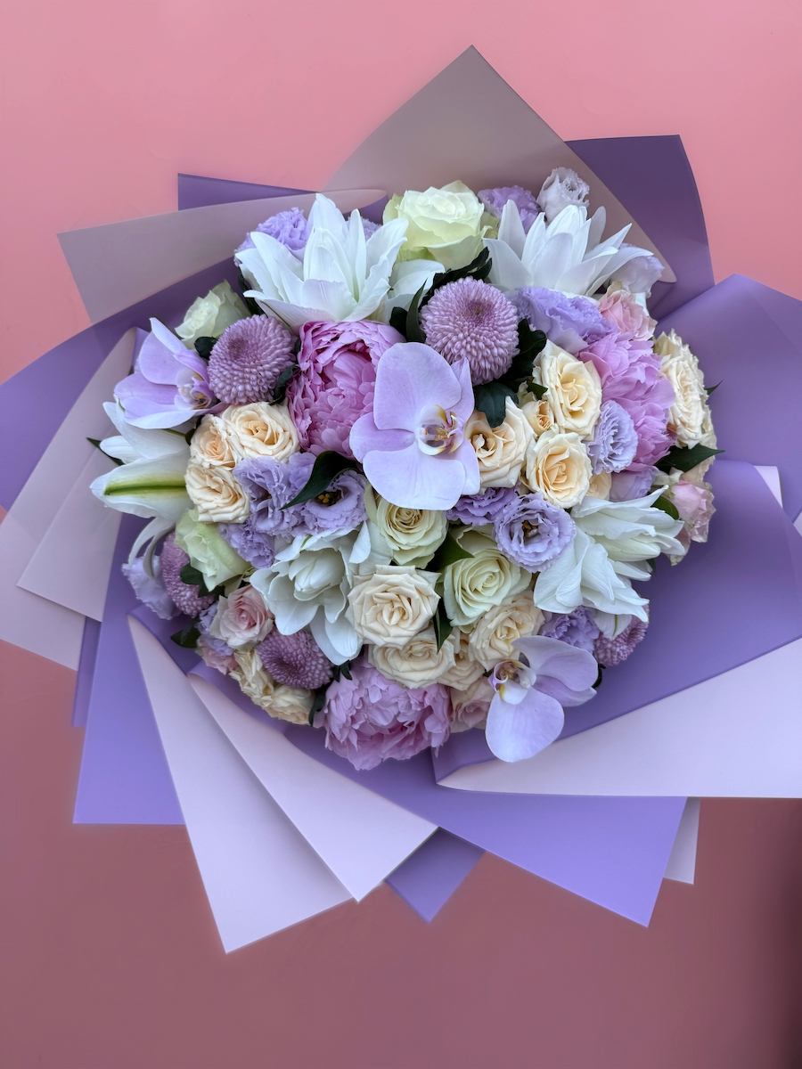 Lilac Daydream Lüks Karışık Buket