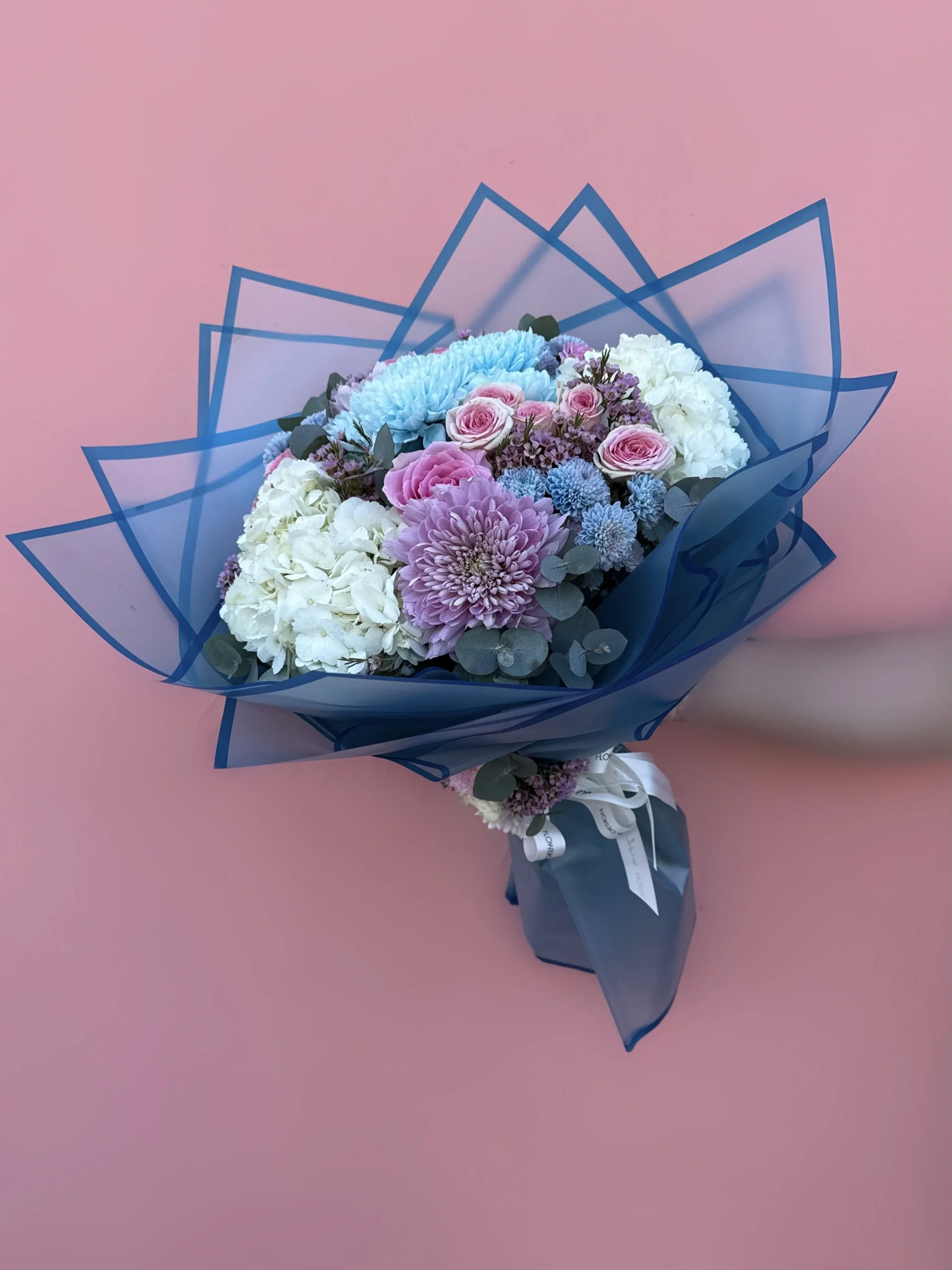 Blue Blush Karışık Buket