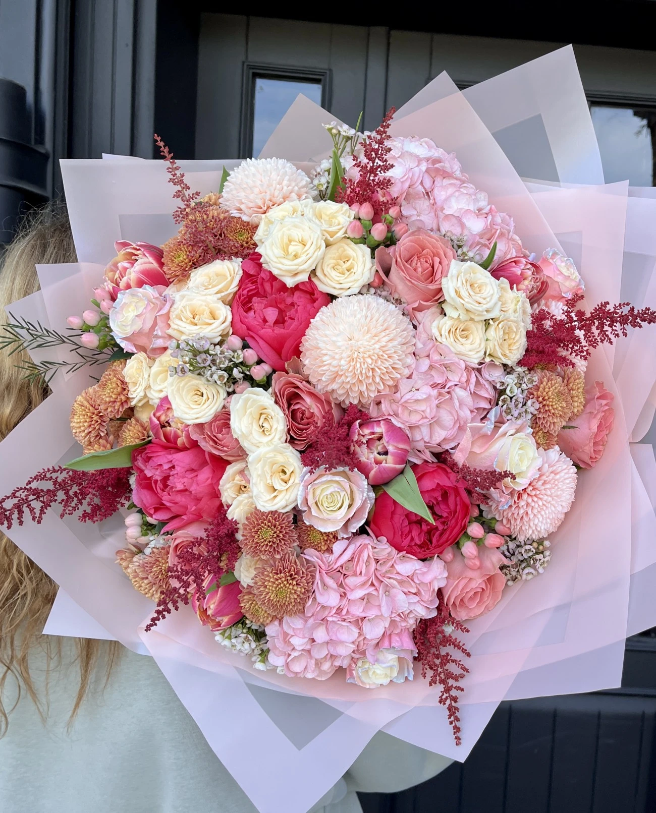 Sweet Blush Karışık Lüks Buket